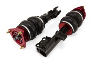 Hyundai Genesis Coupe Air Suspension Kit - Front - Air Lift - Double-Bellow Air Springs + Monotube Dampers - Red - `10-`16